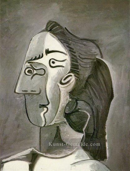 Tete Frau Jacqueline 1962 kubist Pablo Picasso Ölgemälde